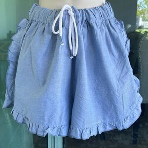 Simply Southern Denim Linen Shorts